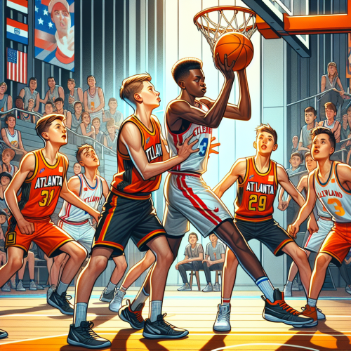 亚特兰大老鹰青年军集结，骑士禁区高度统治攻防