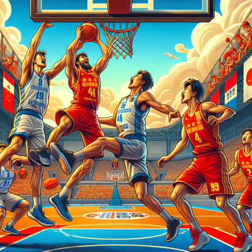 辽宁男篮卫冕之路：内线铁闸山东队拼抢篮板的精彩对决