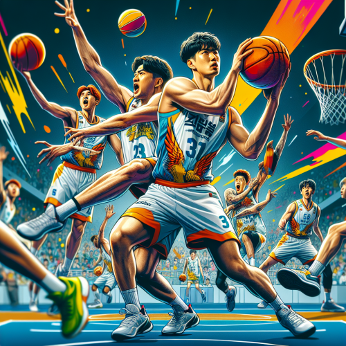 釜山宙斯盾VS原州新世代：内线强攻与外线精准的激烈对决