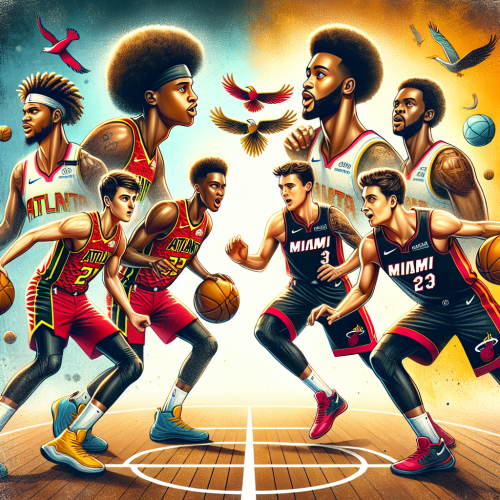 激战NBA：老鹰青年军与热火铁血防守的巅峰对决