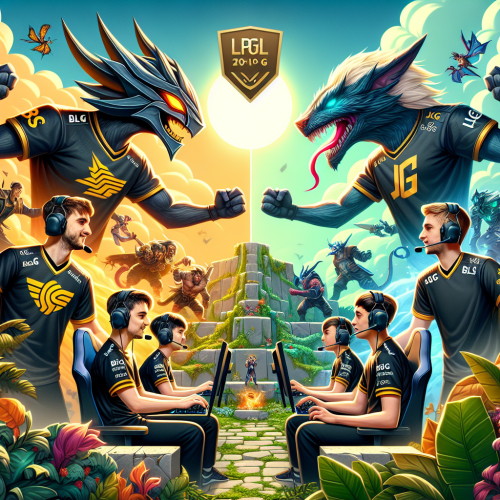 巅峰对决：BLG统治力考研，JDG运营艺术寻求野区突破。