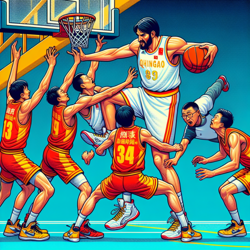 青岛男篮内线高度统治，北京首钢团队防守演绎矛盾之争。