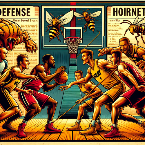 热火铁血防守锁死禁区，黄蜂青春风暴欲靠外线火力突围。