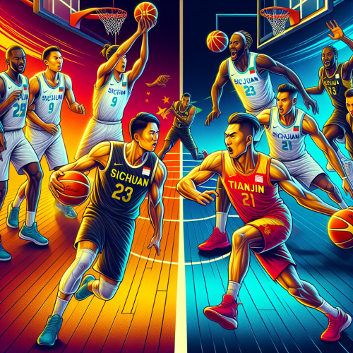 四川男篮主场求稳，天津外线三分雨欲掀翻禁区。