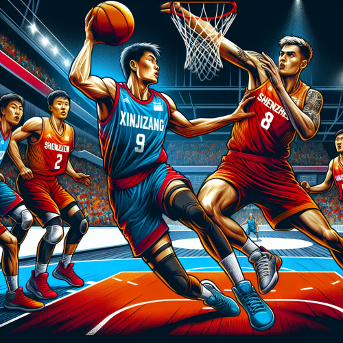 新疆男篮全能前锋群压制，深圳老将稳健掌控关键球。