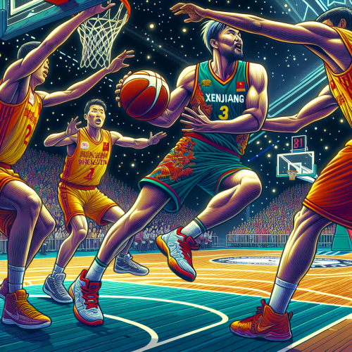 新疆男篮全能前锋群压制，深圳老将稳健掌控关键球。