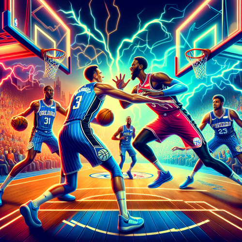 魔术奥兰多铁血防线，费城76人内线巨塔统治攻防两端。