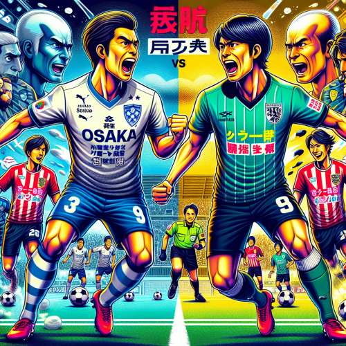 大阪俱乐部传控体系，FC爱媛整体移动寻求防守反击。