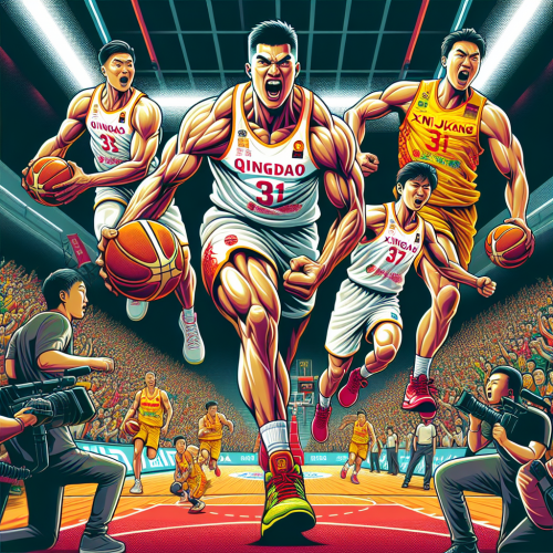 青岛内线高度绝对领先，新疆男篮全能前锋群强势碾压。