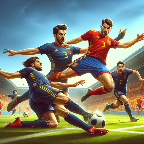 巴列卡诺闪电战术袭扰，西班牙人韧性防守寻求禁区突破。