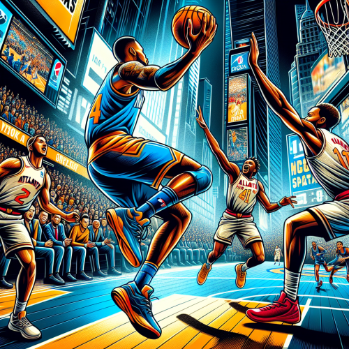 尼克斯麦迪逊广场硬核防守，老鹰特雷杨领衔远程火力点。