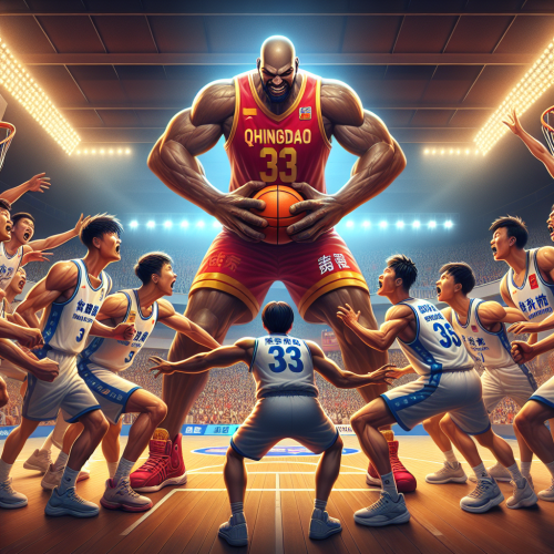 青岛内线高度绝对领先，新疆男篮全能前锋群强势碾压。