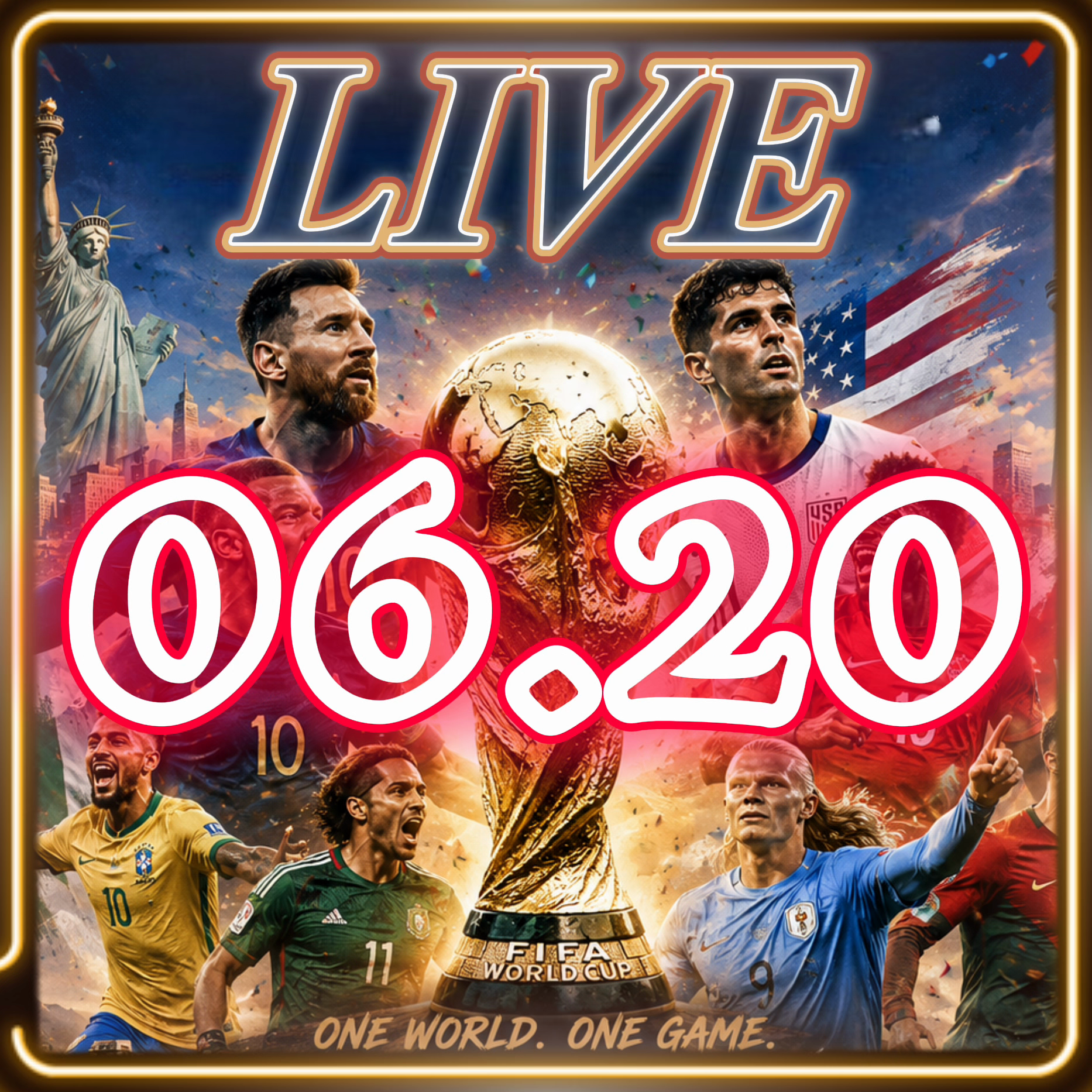 2026.06.20｜锁定668体育⚽NBA+足球精彩赛事一网打尽