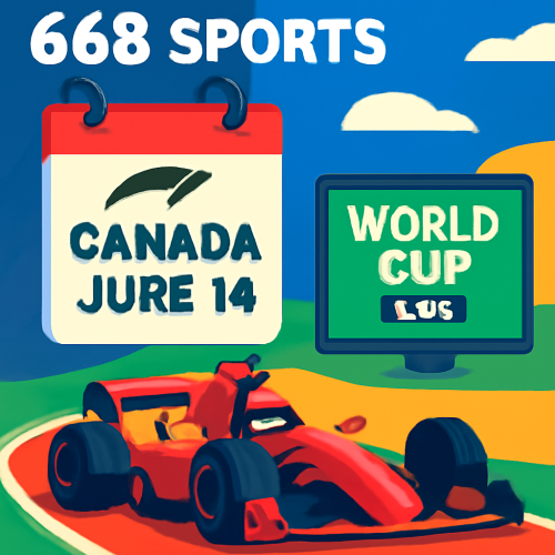 【F1赛历】西班牙站后转加拿大！6月14日排位赛，668体育车迷提醒。世界杯高清直播入口+赛车。