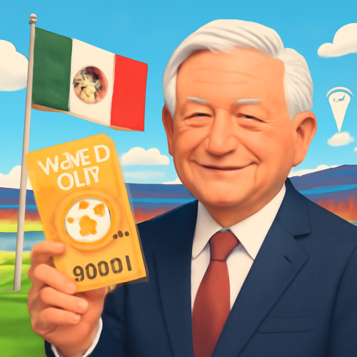 突发！墨西哥总统赠出世界杯首张门票，编号00001揭幕战6月11日开踢！668体育全程直击 揭幕战门票已送出，墨西哥阿兹特克球场即将打响第一枪。哪里看世界杯？668世足！