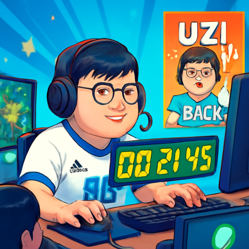 【电竞·兴奋】Uzi复出首秀倒计时！BLG官宣海报藏彩蛋，668体育：神要归位了！
