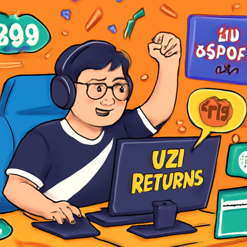 【电竞】JRS直播+668体育电竞！Uzi复出首秀送定制鼠标，弹幕抽奖。