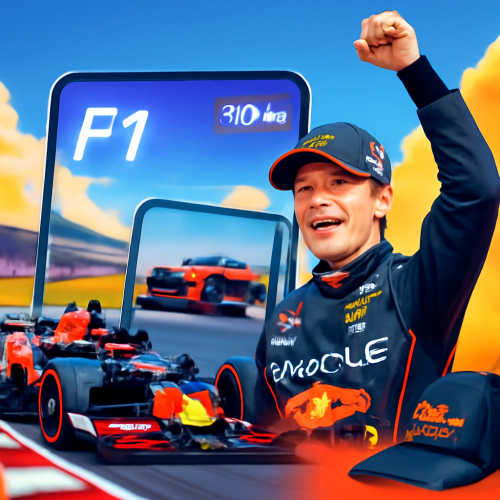 【F1】919直播+668体育赛车！维斯塔潘夺冠抽红牛车队帽。
