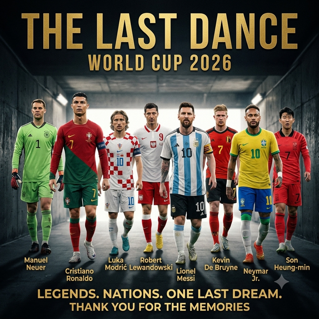 诸神黄昏终极交响乐！2026世界杯15位传奇老将“最后一舞”与已退役功勋大盘点