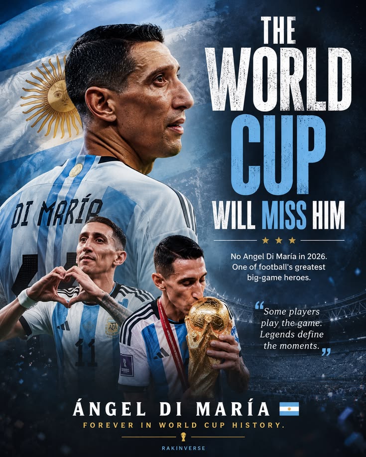 Ángel Di María 2026 World Cup Last Dance