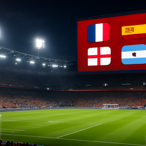 【世界杯/赛程】 四强球队：法国、西班牙、英格兰、阿根廷，668体育赛程表已更新
